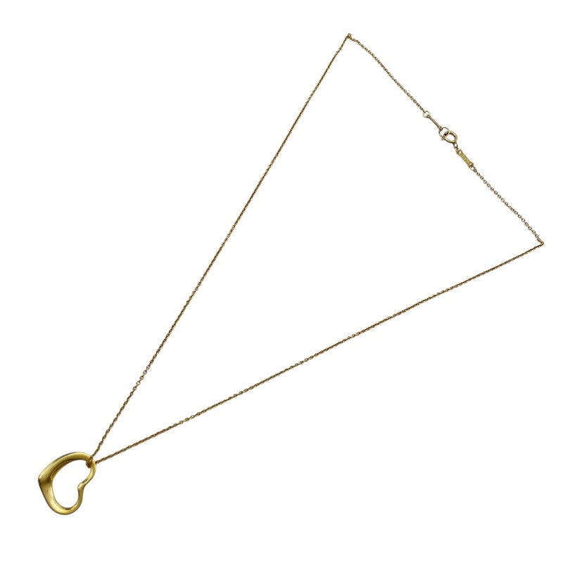 ティファニー TIFFANY＆CO オープンハートネックレス ゴールド 750 ジュエリー