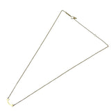 ティファニー TIFFANY＆CO Tスマイルネックレスミニ ゴールド Au750 ジュエリー