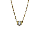 ティファニー TIFFANY＆CO バイザヤードネックレス ゴールド 750 ジュエリー