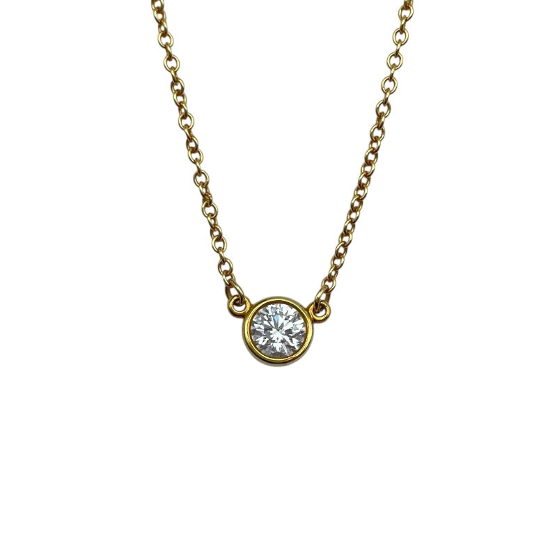 ティファニー TIFFANY＆CO バイザヤードネックレス ゴールド 750 ジュエリー