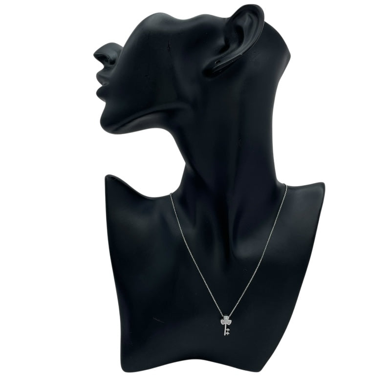 タサキ TASAKI キーネックレス ホワイトゴールド K18WG ジュエリー