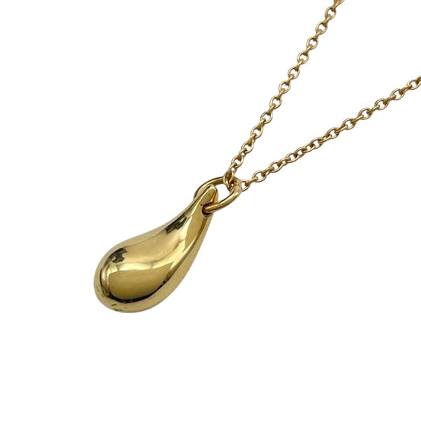 ティファニー TIFFANY＆CO ティアドロップネックレス ゴールド 750 ジュエリー