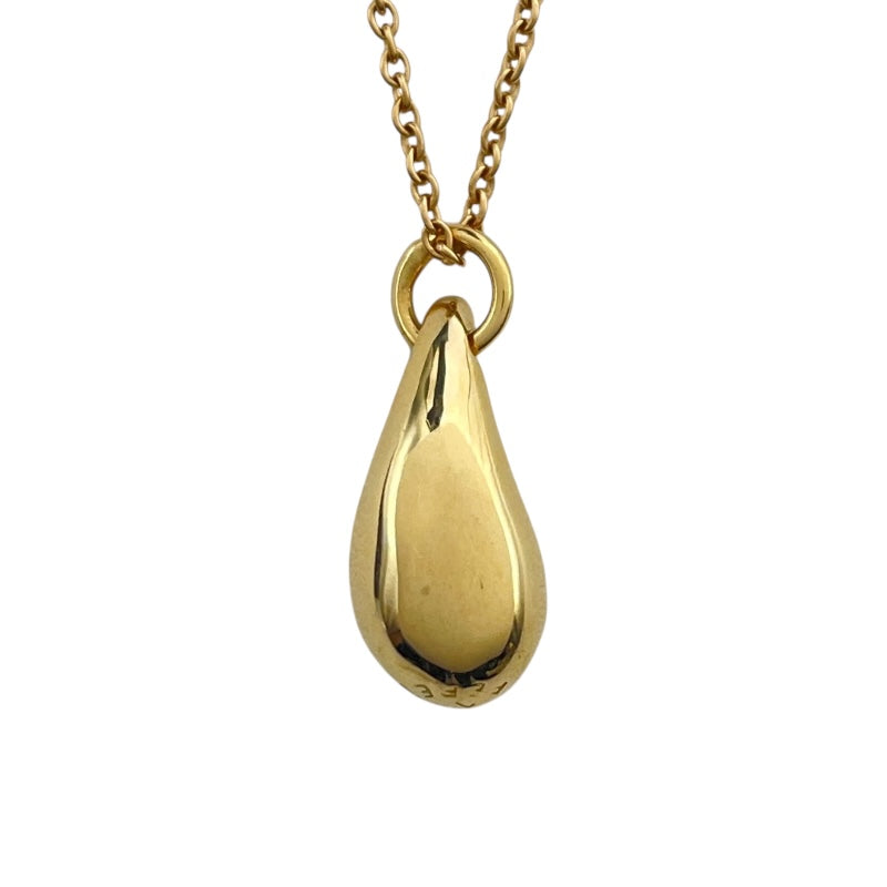 ティファニー TIFFANY＆CO ティアドロップネックレス ゴールド 750 ジュエリー