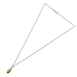 ティファニー TIFFANY＆CO ティアドロップネックレス ゴールド 750 ジュエリー