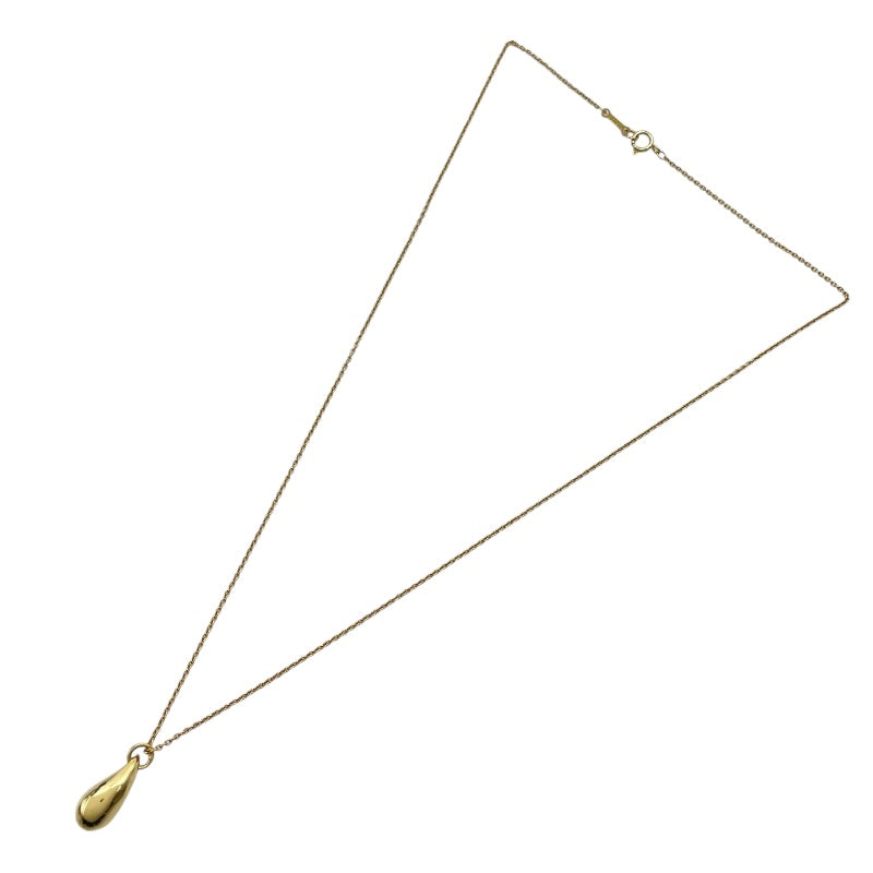 ティファニー TIFFANY＆CO ティアドロップネックレス ゴールド 750 ジュエリー