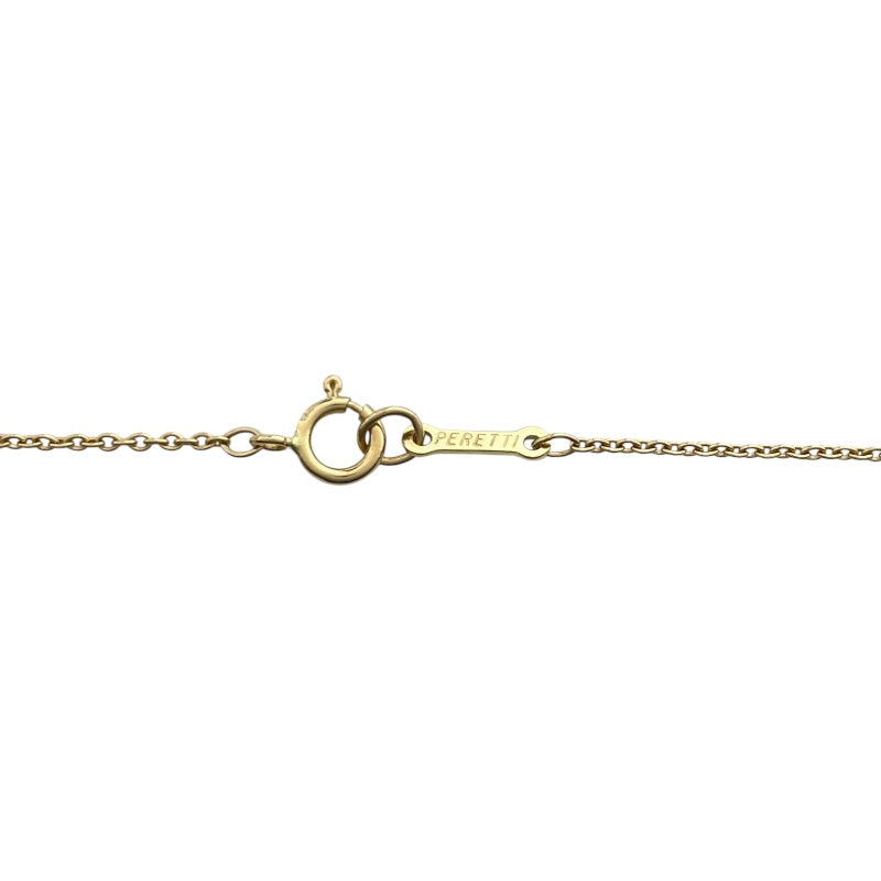 ティファニー TIFFANY＆CO ティアドロップネックレス ゴールド 750 ジュエリー