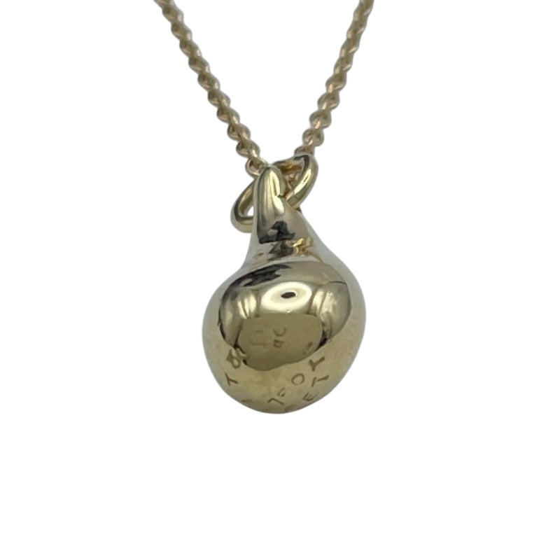ティファニー TIFFANY＆CO ティアドロップネックレス ゴールド 750 ジュエリー