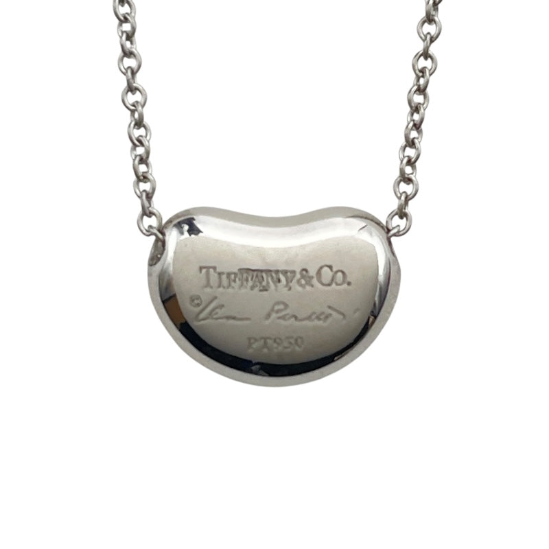ティファニー TIFFANY＆CO ビーンネックレス プラチナ Pt950 ジュエリー