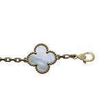 ヴァンクリーフ＆アーペル Van Cleef & Arpels ヴィンテージアルハンブラブレス5モチーフ ピンクゴールド Au750 ジュエリー