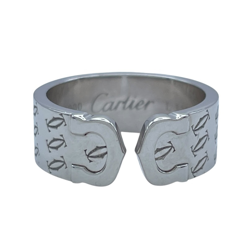 カルティエ Cartier C2クリスマスリング ホワイトゴールド 750