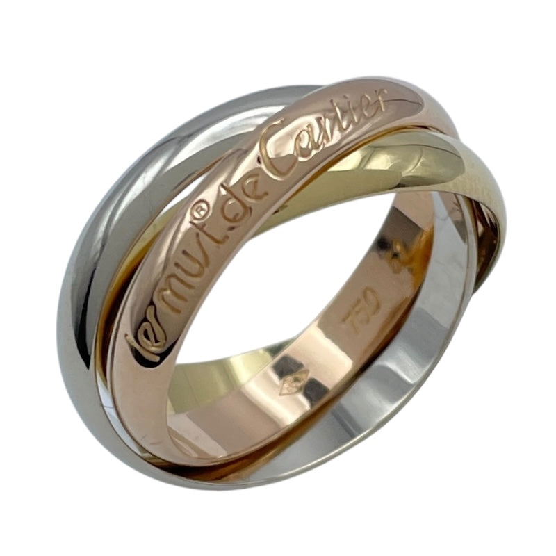 カルティエ Cartier トリニティリング ゴールドxピンクゴールドxホワイトゴールド 750 ジュエリー