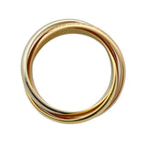 カルティエ Cartier トリニティリング ゴールドxピンクゴールドxホワイトゴールド 750 ジュエリー