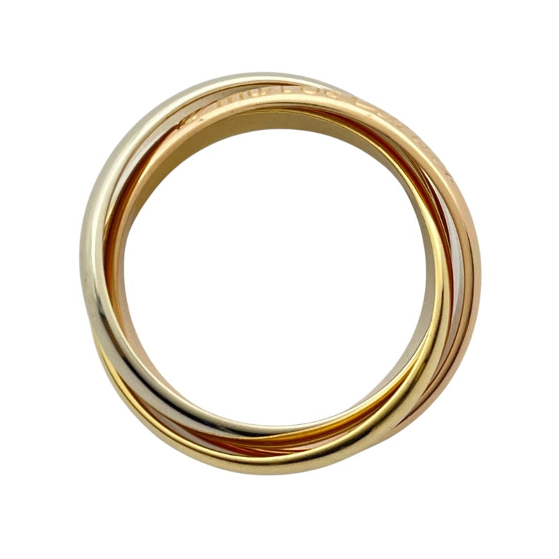 カルティエ Cartier トリニティリング ゴールドxピンクゴールドxホワイトゴールド 750 ジュエリー