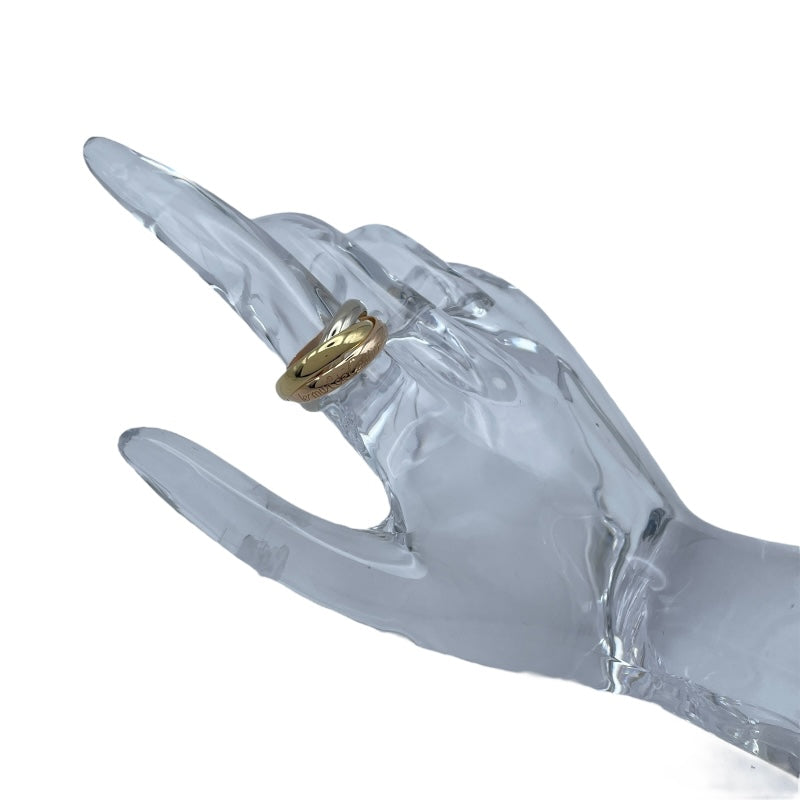 カルティエ Cartier トリニティリング ゴールドxピンクゴールドxホワイトゴールド 750 ジュエリー