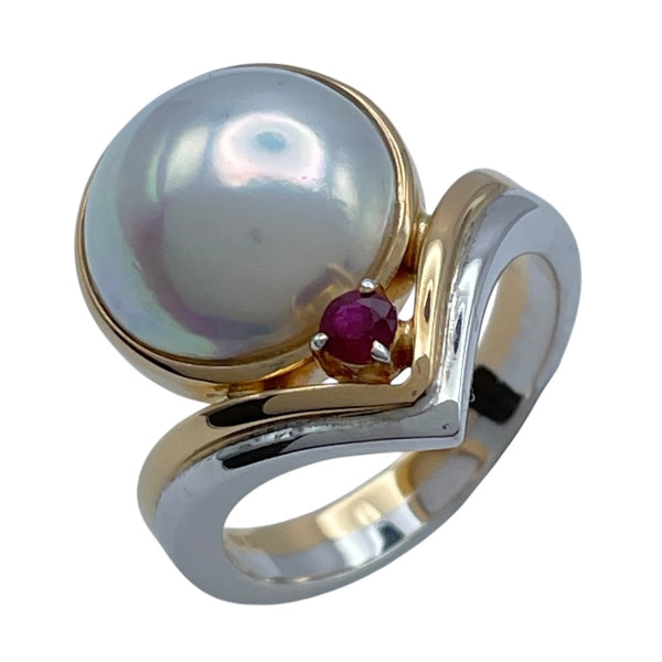 タサキ TASAKI リング ゴールドｘホワイトゴールド K18 ジュエリー
