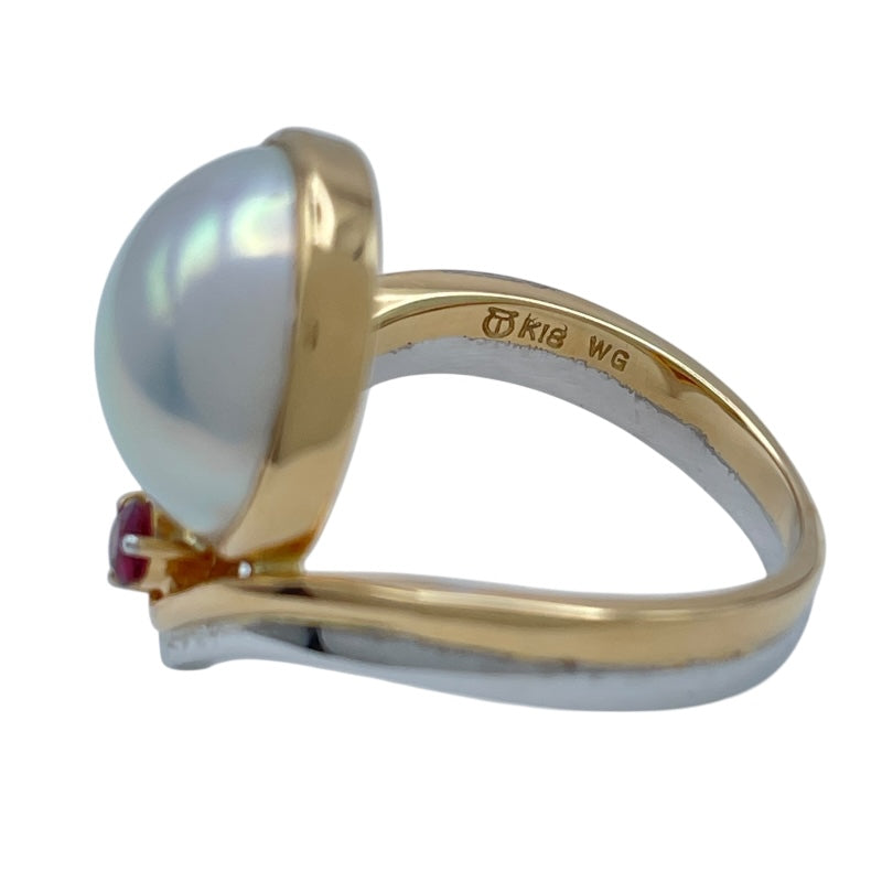 タサキ TASAKI リング ゴールドｘホワイトゴールド K18 ジュエリー