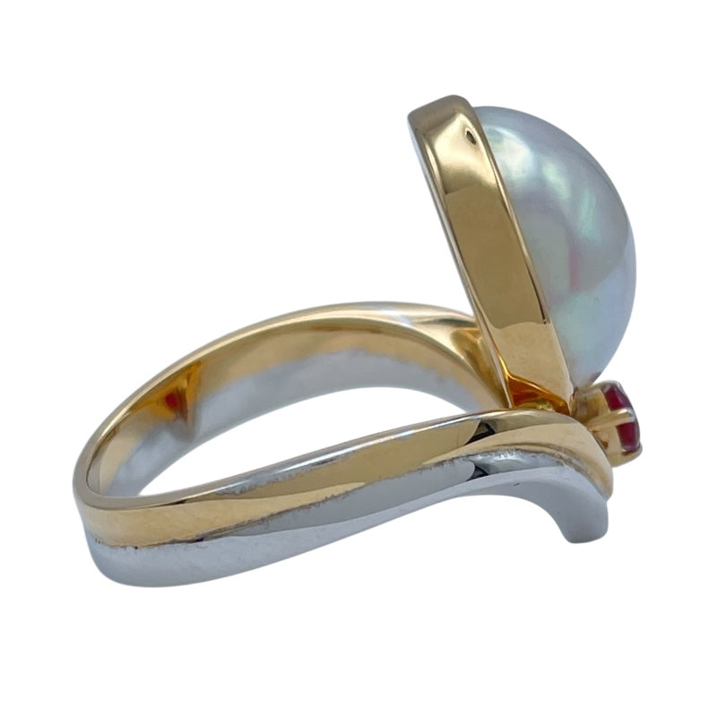 タサキ TASAKI リング ゴールドｘホワイトゴールド K18 ジュエリー