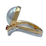 タサキ TASAKI リング ゴールドｘホワイトゴールド K18 ジュエリー