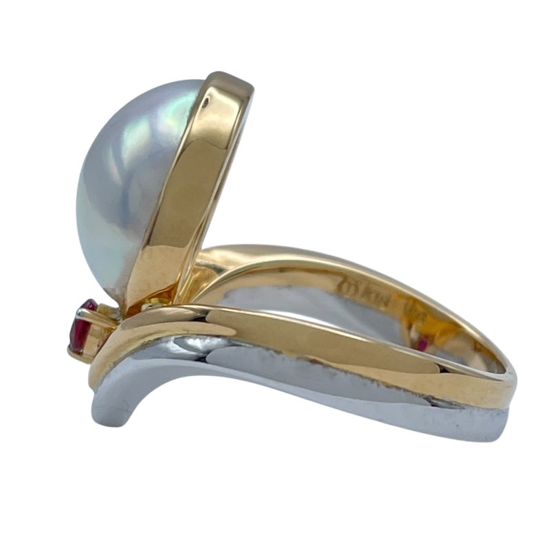タサキ TASAKI リング ゴールドｘホワイトゴールド K18 ジュエリー