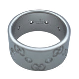 グッチ GUCCI アイコンリング ホワイトゴールド 750 ジュエリー