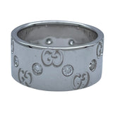 グッチ GUCCI アイコンリング ホワイトゴールド 750 ジュエリー