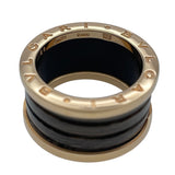 ブルガリ BVLGARI ビーゼロワンリング4バンド(M) ピンクゴールド Au750 ジュエリー