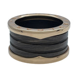 ブルガリ BVLGARI ビーゼロワンリング4バンド(M) ピンクゴールド Au750 ジュエリー