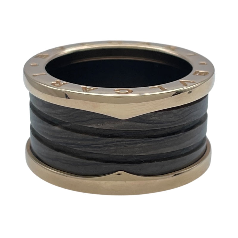 ブルガリ BVLGARI ビーゼロワンリング4バンド(M) ピンクゴールド Au750 ジュエリー