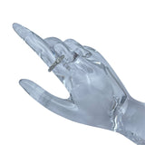 ブシュロン BOUCHERON ファセットソリテールダイヤリング プラチナ Pt950 ジュエリー