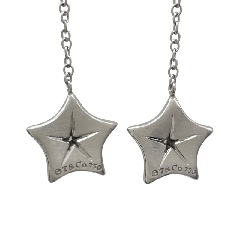ティファニー TIFFANY＆CO スターフィッシュピアス ホワイトゴールド