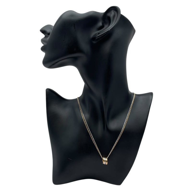 カルティエ Cartier スリーフープネックレス ピンクゴールドxホワイトゴールド 750 ジュエリー