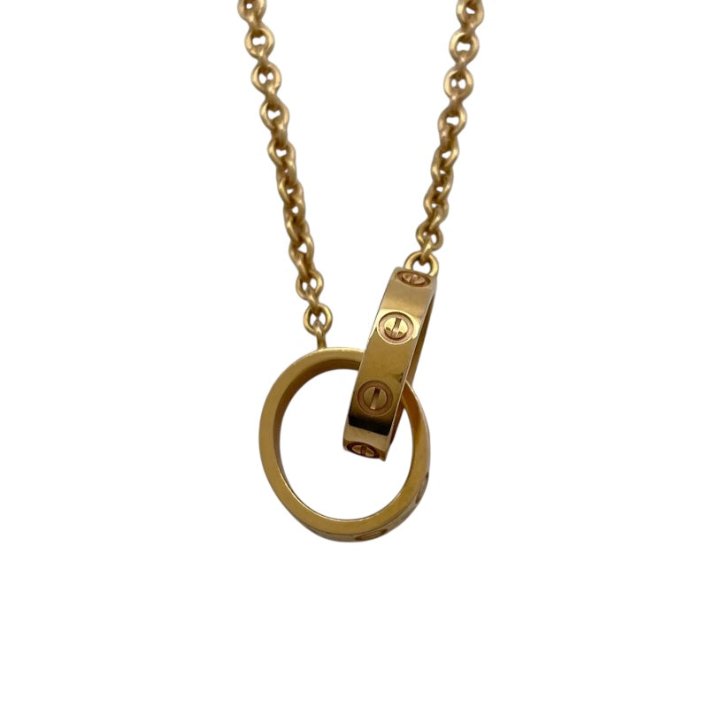 カルティエ Cartier ベビーラブネックレス ピンクゴールド 750 ジュエリー