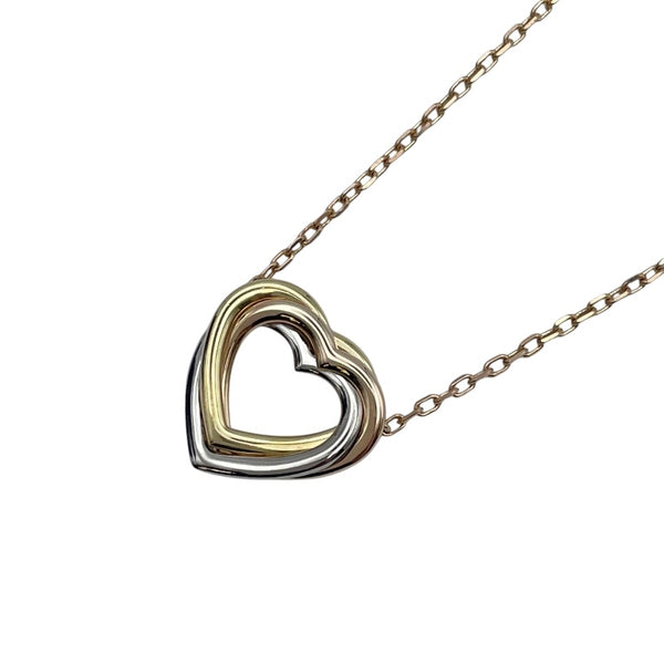 カルティエ Cartier トリニティハートネックレス ピンクゴールド 750 ジュエリー