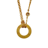 カルティエ Cartier ラブサークルネックレス2PD ピンクゴールド Au750 ジュエリー