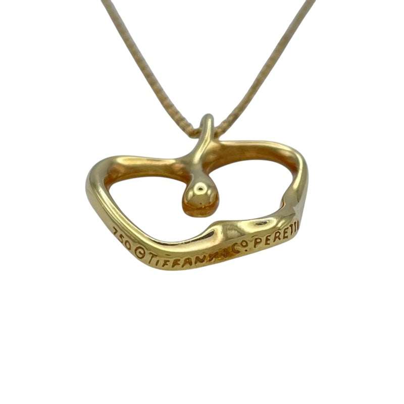 ティファニー TIFFANY＆CO アップルネックレス ゴールド 750 ジュエリー