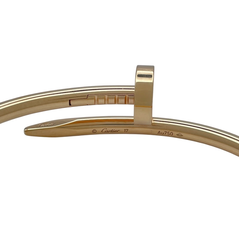 カルティエ Cartier ジュストアンクルブレス ピンクゴールド Au750 ジュエリー