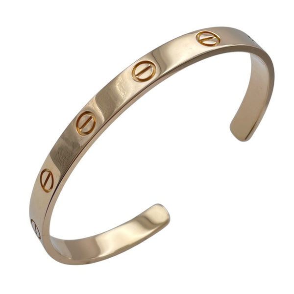 カルティエ Cartier オープンラブブレス ピンクゴールド Au750 ジュエリー