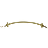 ティファニー TIFFANY＆CO Tスマイルブレススモール ゴールド Au750 ジュエリー