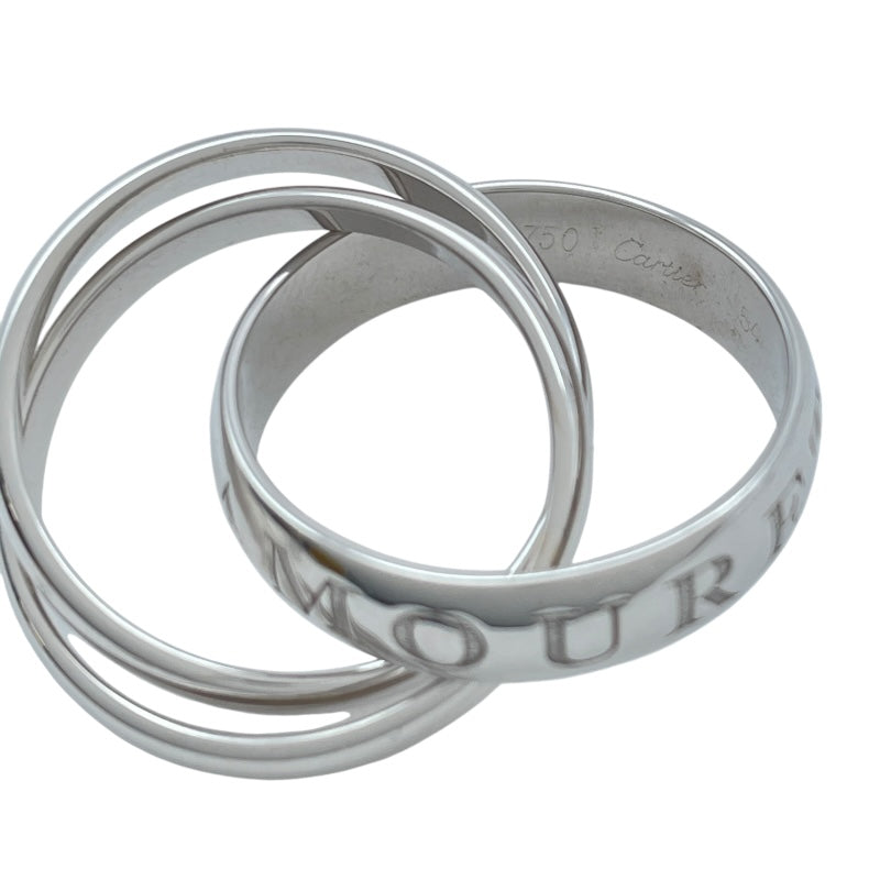 カルティエ Cartier トリニティリング 1998年クリスマス限定 ホワイトゴールド 750 ジュエリー