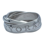 カルティエ Cartier トリニティリング 1998年クリスマス限定 ホワイトゴールド 750 ジュエリー