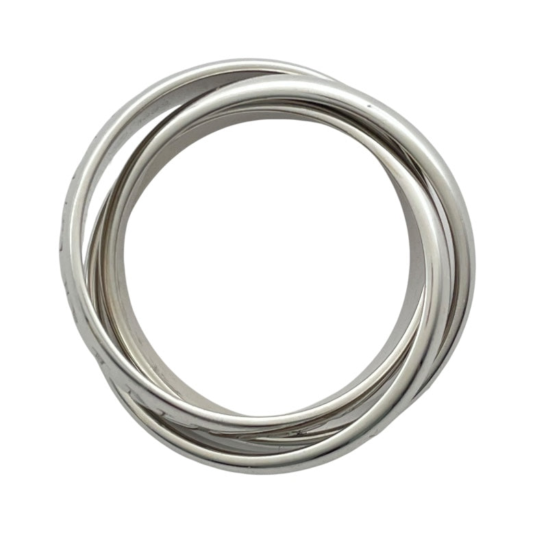 カルティエ Cartier トリニティリング 1998年クリスマス限定 ホワイトゴールド 750 ジュエリー