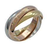 カルティエ Cartier トリニティリング ゴールドxピンクゴールドxホワイトゴールド 750 ジュエリー