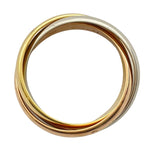 カルティエ Cartier トリニティリング ゴールドxピンクゴールドxホワイトゴールド 750 ジュエリー