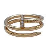 カルティエ Cartier ジュストアンクルダイヤリング ピンクゴールド 750 ジュエリー