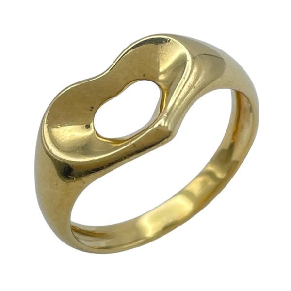 ティファニー TIFFANY＆CO オープンハートリング ゴールド 18K ジュエリー