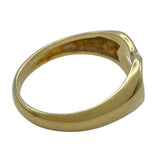 ティファニー TIFFANY＆CO オープンハートリング ゴールド 18K ジュエリー