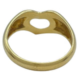 ティファニー TIFFANY＆CO オープンハートリング ゴールド 18K ジュエリー