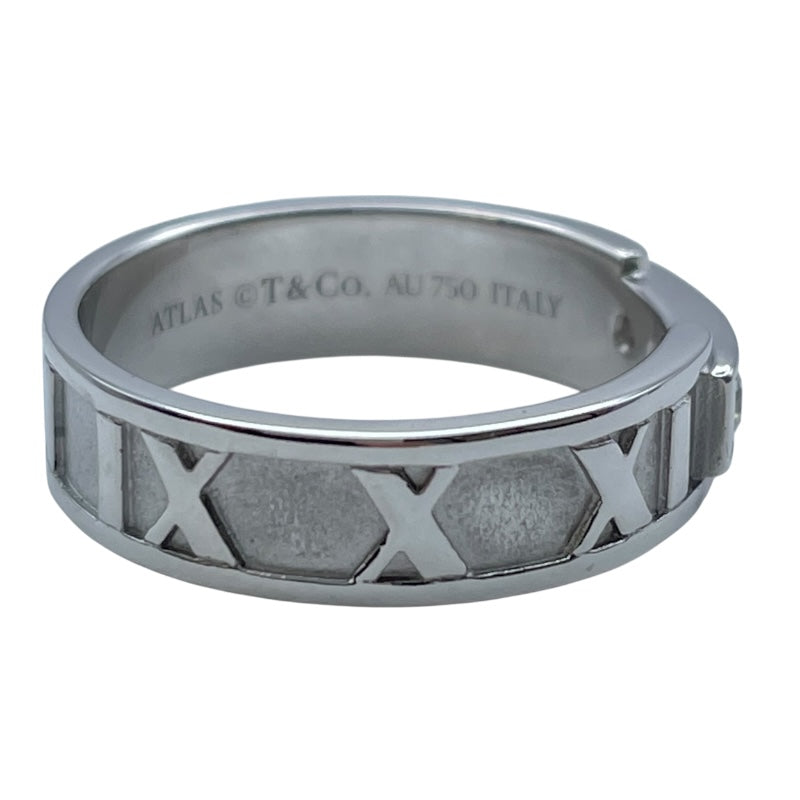 ティファニー TIFFANY＆CO アトラス3PDリング ホワイトゴールド Au750 ジュエリー