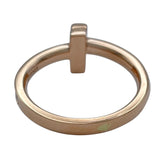 ティファニー TIFFANY＆CO Tワンダイヤリング ピンクゴールド Au750 ジュエリー