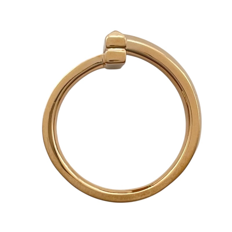 ティファニー TIFFANY＆CO Tワンダイヤリング ピンクゴールド Au750 ジュエリー